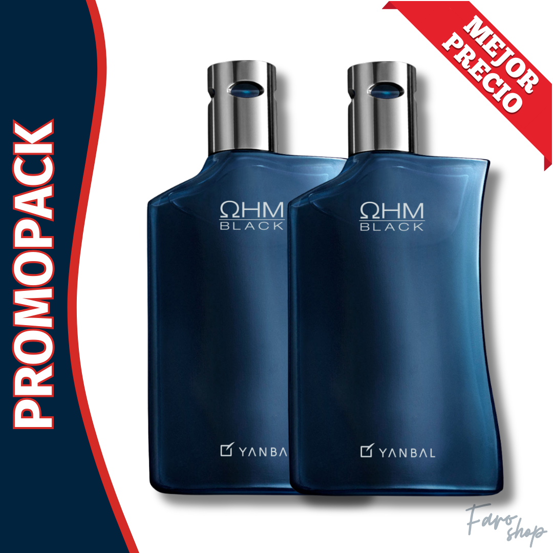 PROMOPACK 2 PERFUMES OHM BLACK