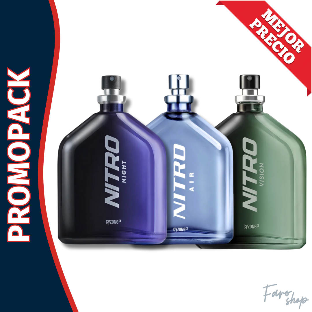 PROMOPACK NITRO AIR + NITRO NIGHT + NITRO VISION