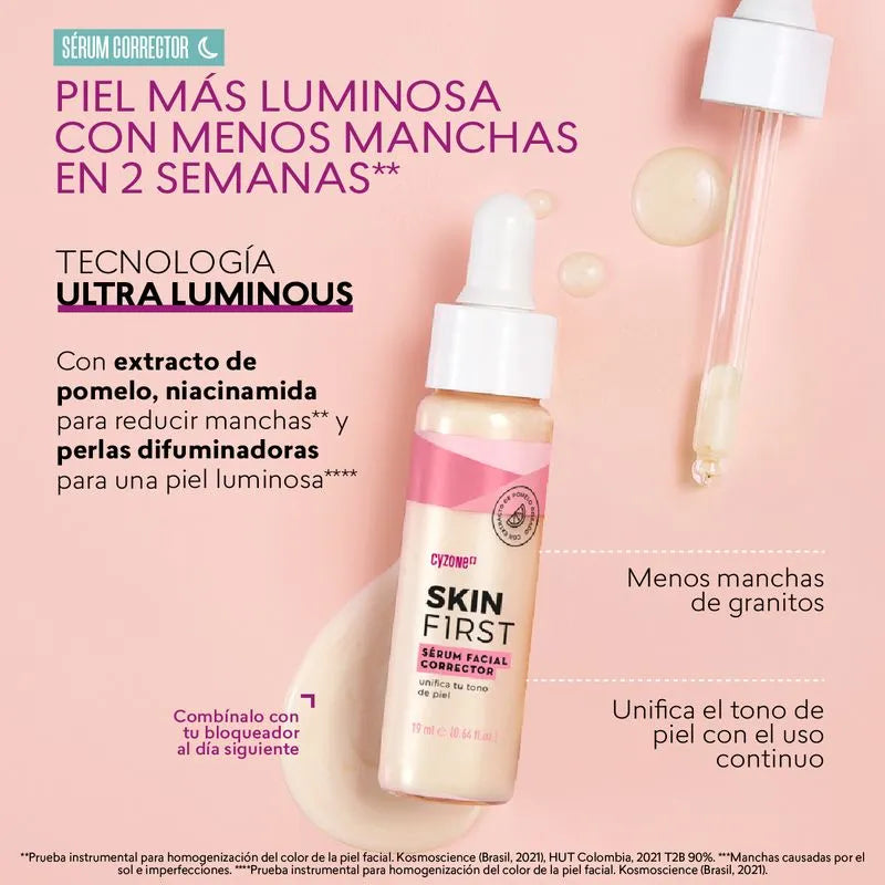 PROMOPACK SKIN FIRST CORRECTOR + HIDRATANTE + CALMANTE