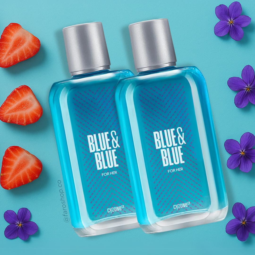 PROMOPACK 2 BLUE & BLUE PARA MUJER