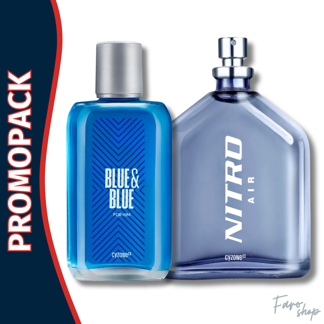 PROMOPACK NITRO AIR + BLUE & BLUE HOMBRE