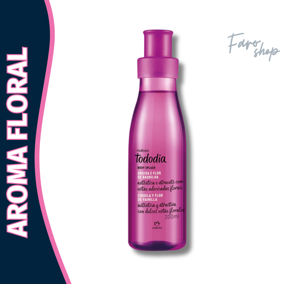 COLONIA SPRAY TODODIA CIRUELA Y FLOR DE VAINILLA