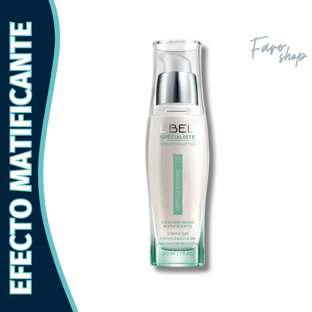 CREMA GEL HIDRATANTE FACIAL MINIMIZADORA DE POROS MATIFICANTE