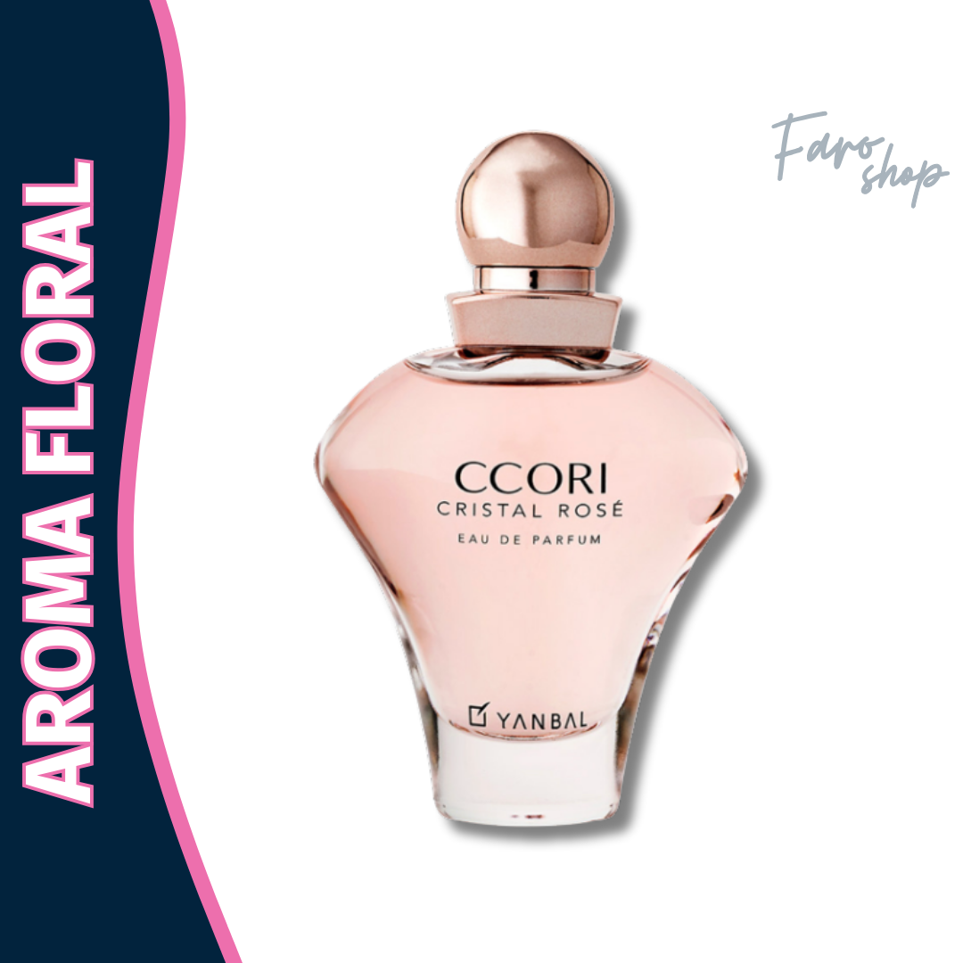 PERFUME CCORI CRISTAL ROSE – El Faro Shop