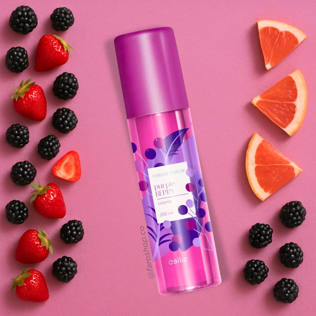 SPLASH COLORS IN NATURE PURPLE BERRY