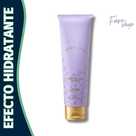 CREMA PERFUMADA AURA LILA
