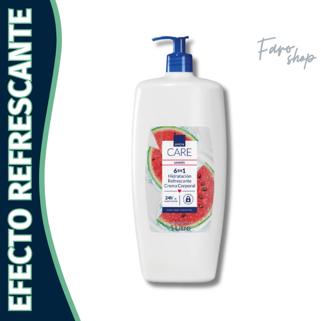 CREMA AVON CARE HIDRATACIÓN REFRESCANTE SANDÍA