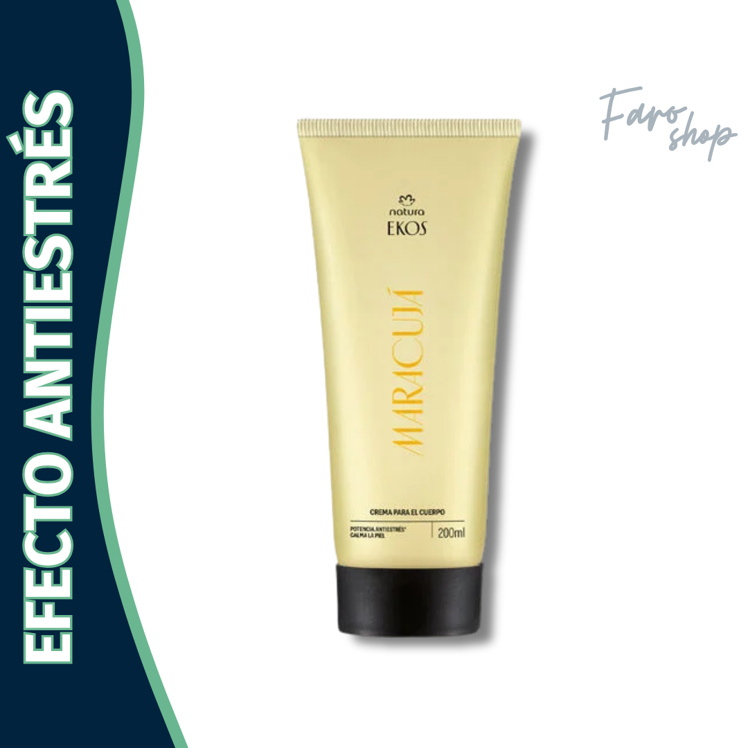CREMA HIDRATANTE CORPORAL EKOS MARACUYÁ 200ml