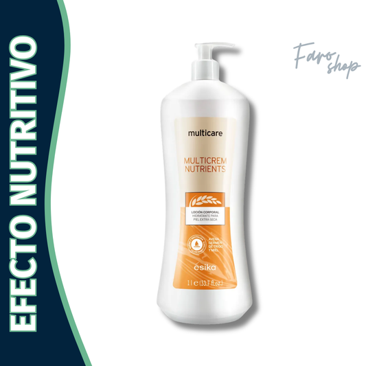 CREMA MULTICREAM NUTRIENTS PARA PIEL EXTRA SECA