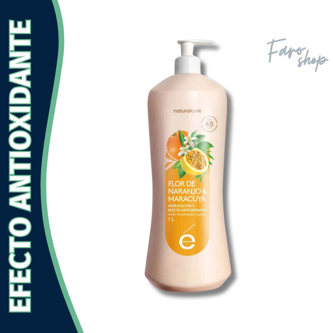 CREMA HUMECTANTE FLOR DE NARANJO Y MARACUYA
