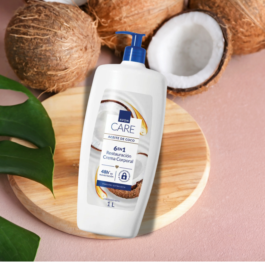 CREMA AVON CARE RESTAURACIÓN CON ACEITE DE COCO