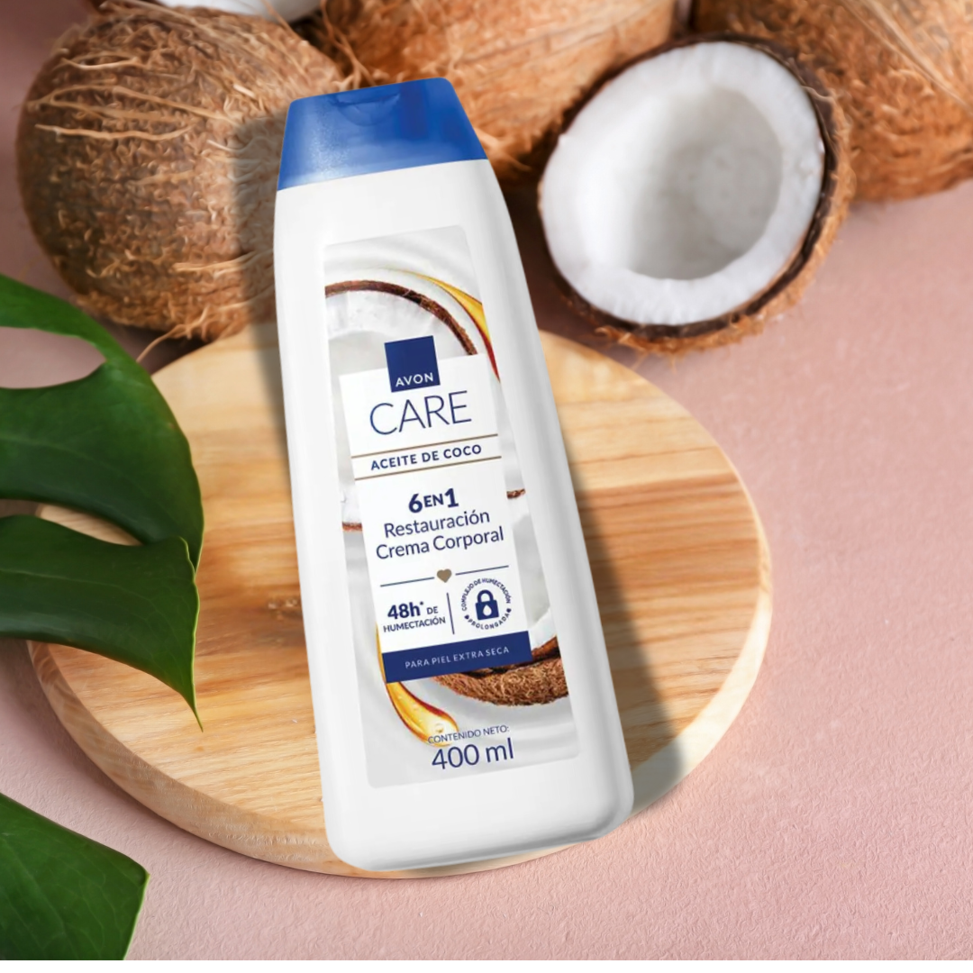 CREMA AVON CARE RESTAURACIÓN CON ACEITE DE COCO 400ML