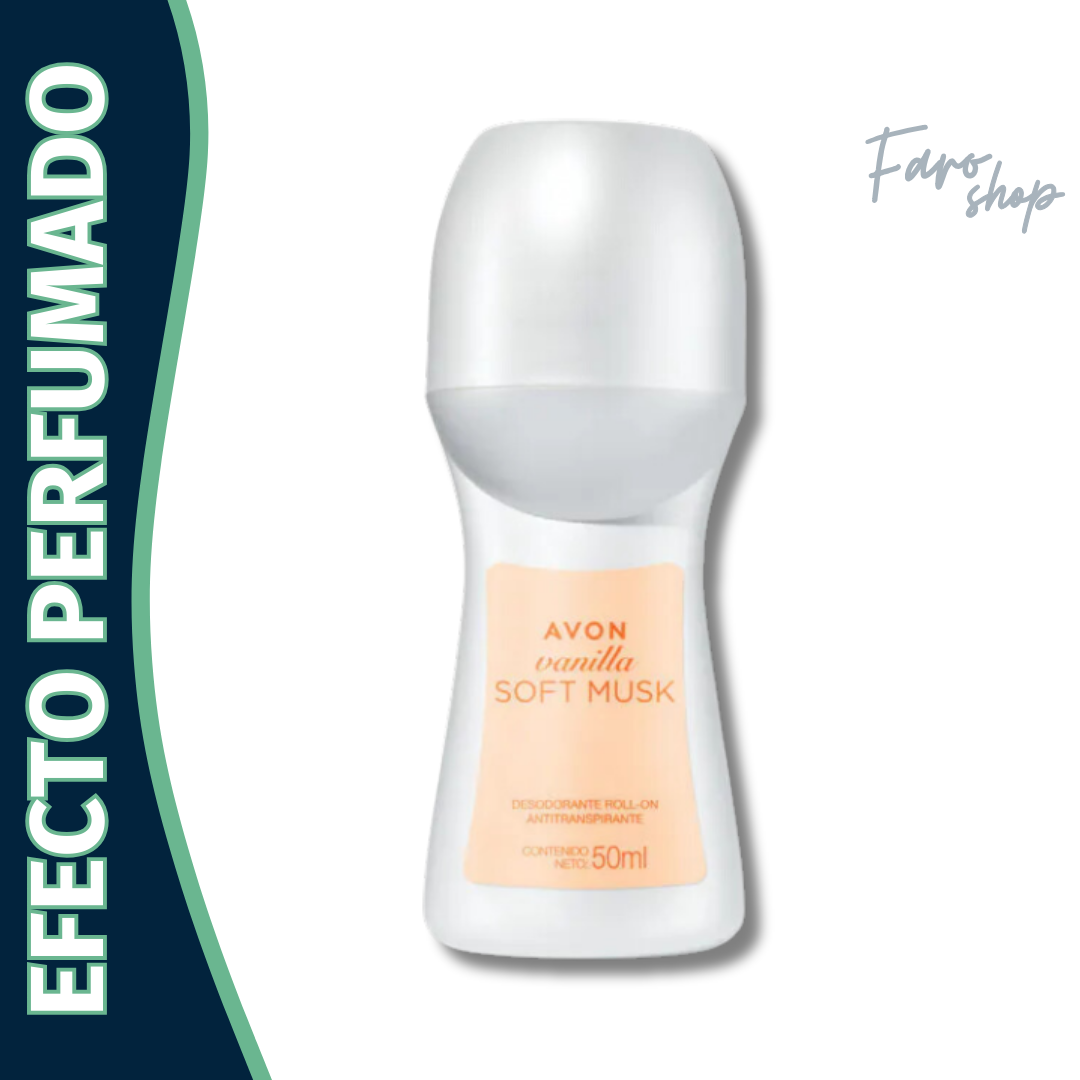 DESODORANTE ROLL-ON SOFT MUSK VAINILLA