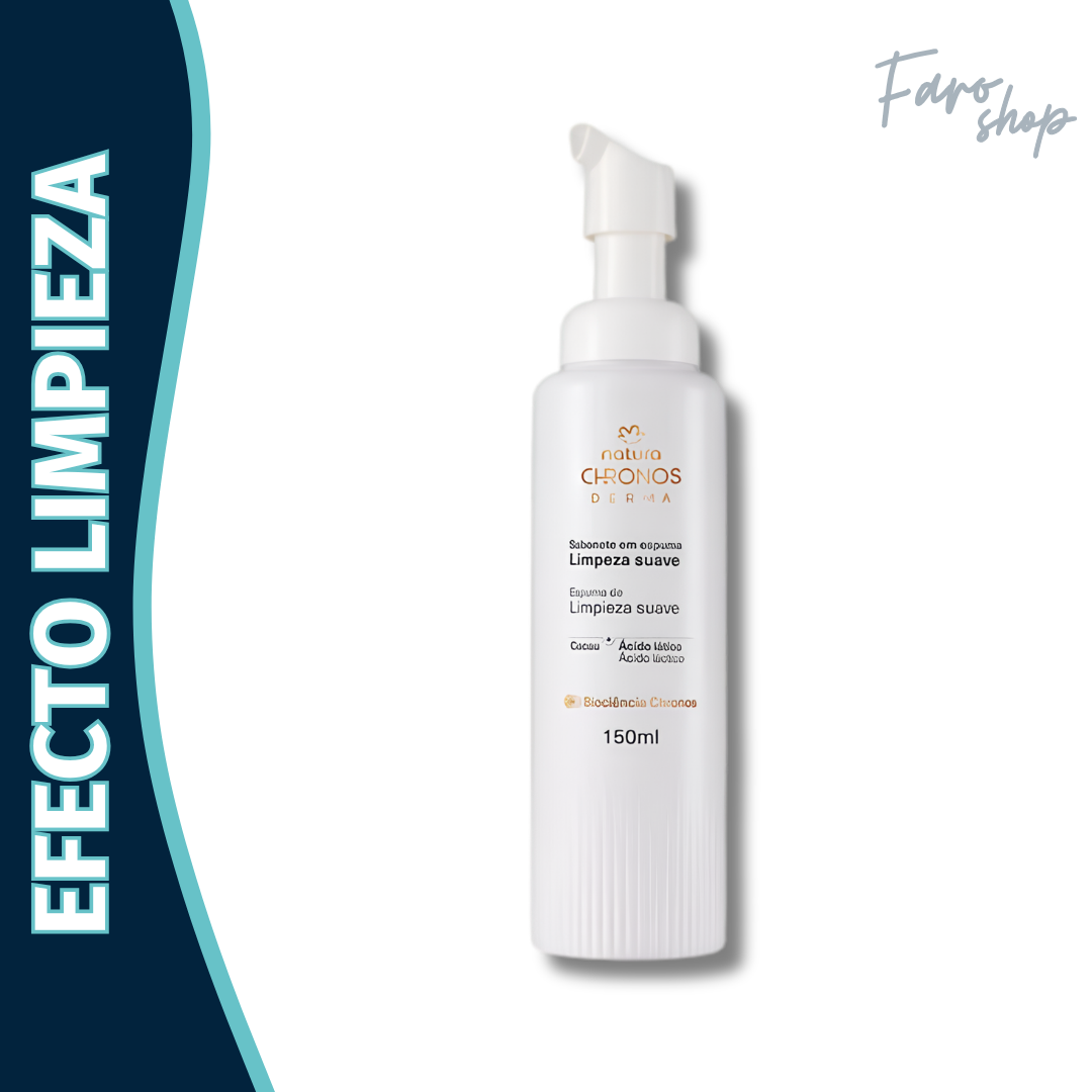 ESPUMA DE LIMPIEZA SUAVE CHRONOS DERMA