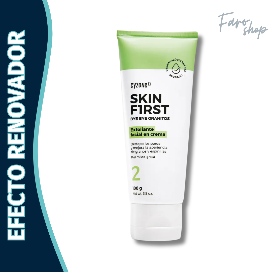 EXFOLIANTE FACIAL BYE BYE GRANITOS SKIN FIRST