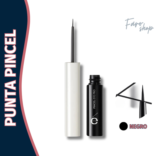 DELINEADOR DE OJOS LÍQUIDO EYE PRO PUNTA PINCEL