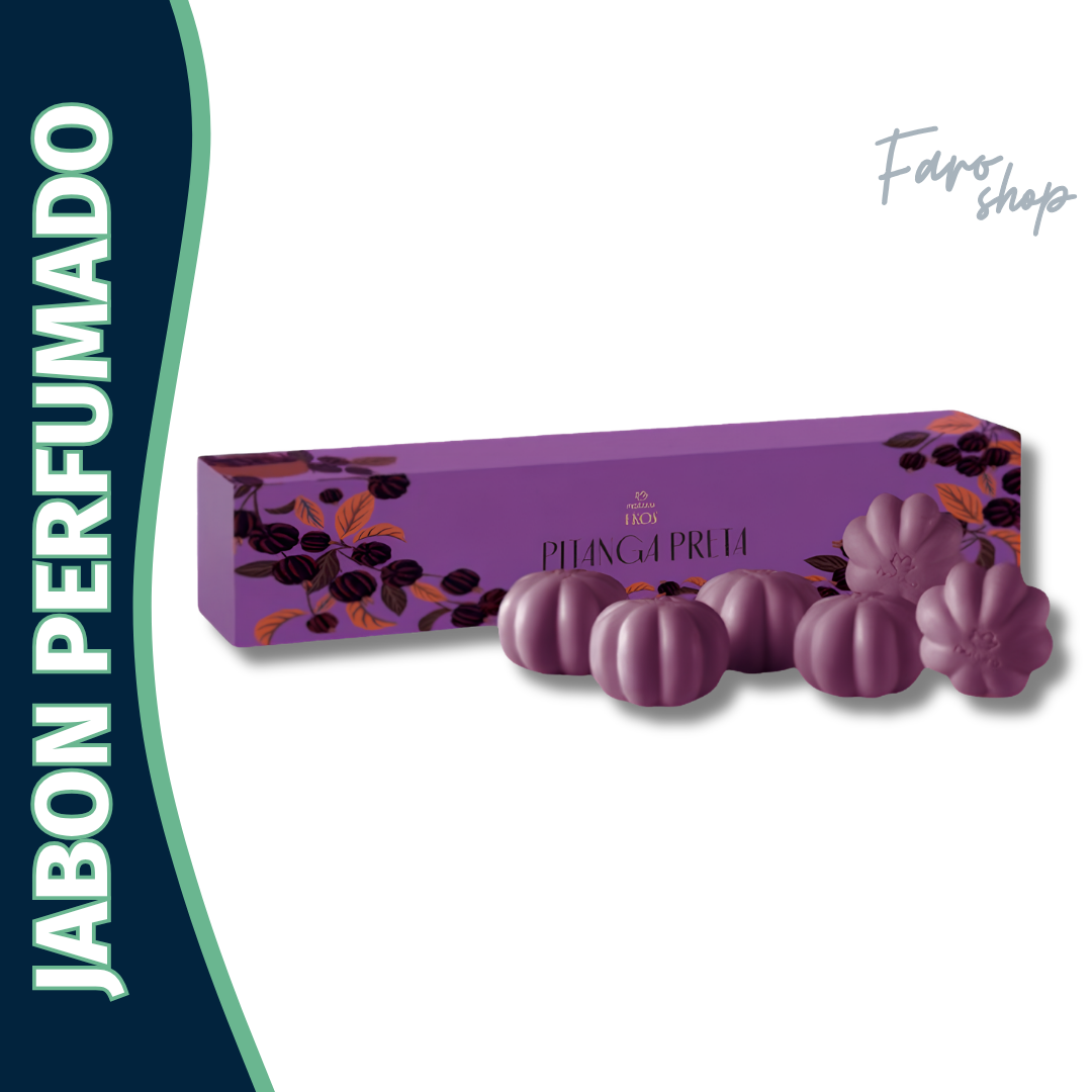 JABONES EKOS PITANGA PRETA X 6 UNDS DE 25G