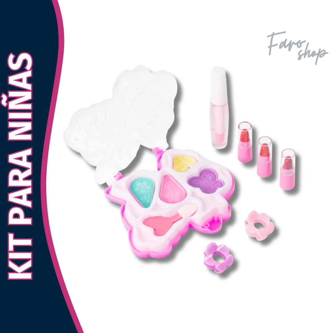 KIT DE MAQUILLAJE PARA NIÑAS PARTY BALLOONS