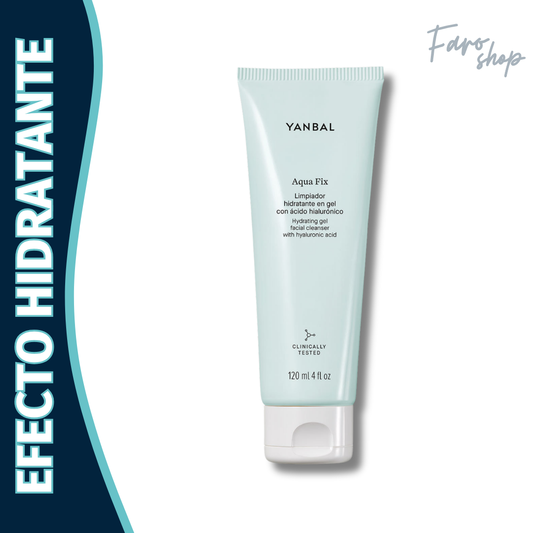 LIMPIADOR HIDRATANTE EN GEL CON ÁCIDO HIALURÓNICO AQUA FIX