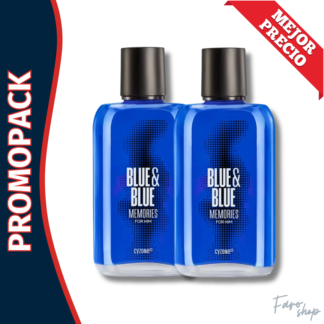 PROMOPACK 2 BLUE & BLUE MEMORIES PARA HOMBRE