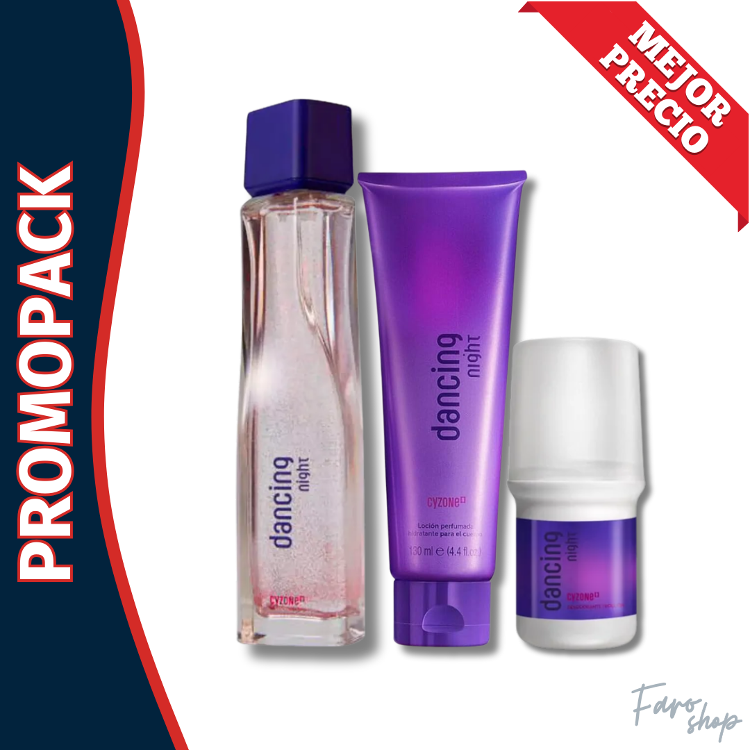 PROMOPACK PERFUME DANCING NIGHT + CREMA PERFUMADA + DESODORANTE
