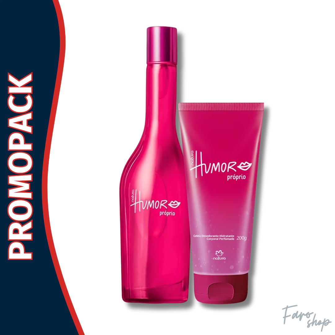 PROMOPACK PERFUME HUMOR PROPRIO + GEL HIDRATANTE CORPORAL PERFUMADO HUMOR PROPRIO