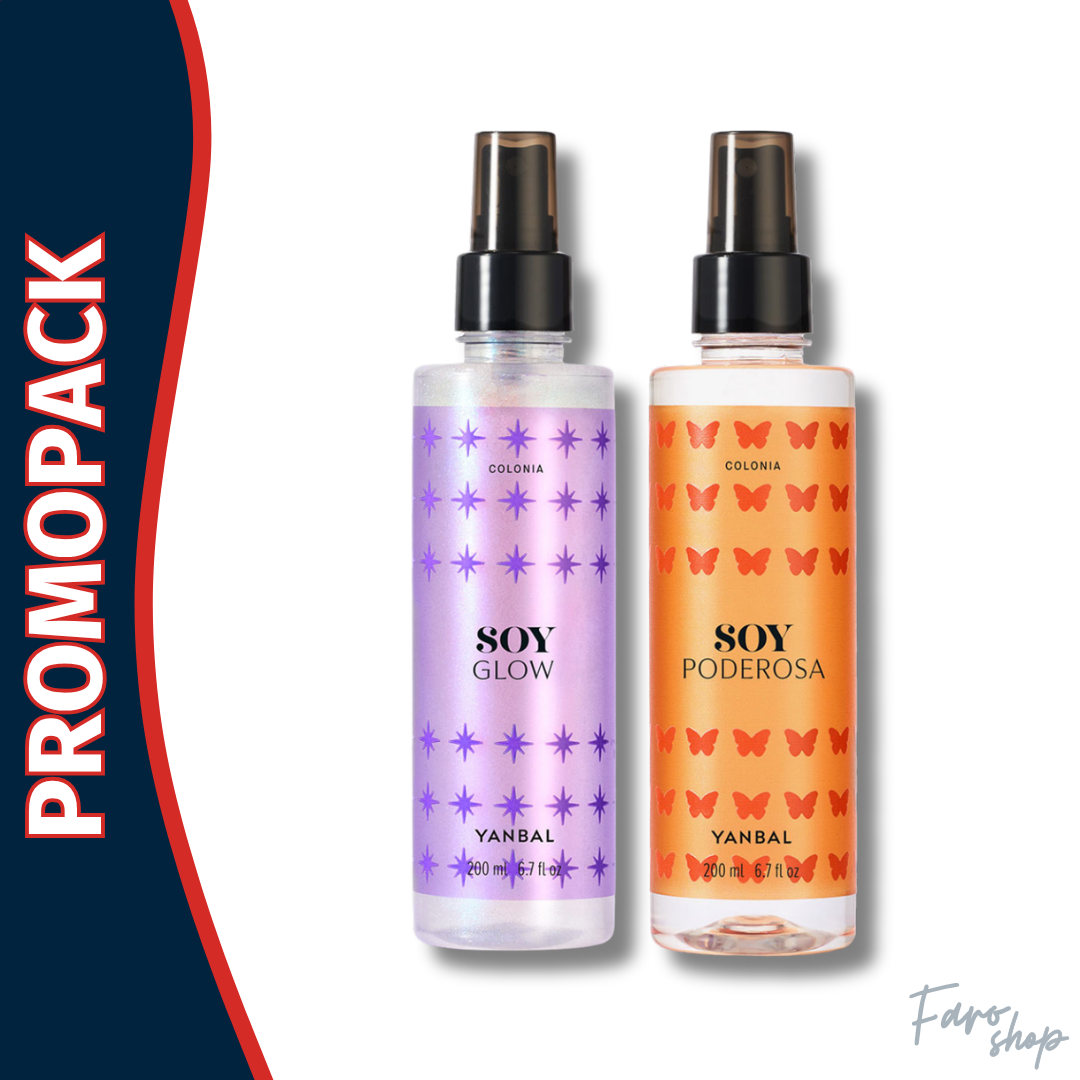 PROMOPACK SPLASH SOY GLOW + SOY PODEROSA