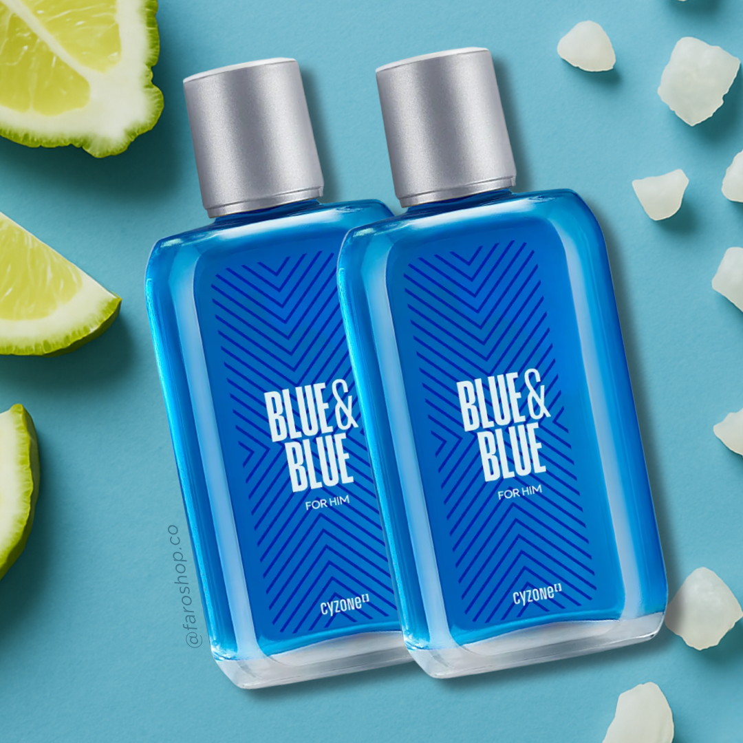 PROMOPACK 2 BLUE & BLUE PARA HOMBRE