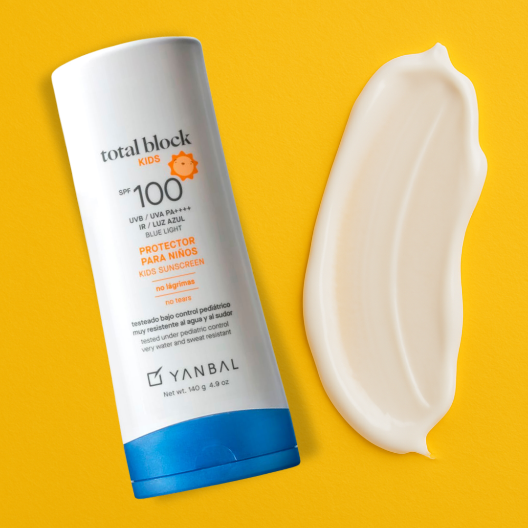 PROTECTOR SOLAR BLOQUEADOR SPF 100 TOTAL BLOCK KIDS