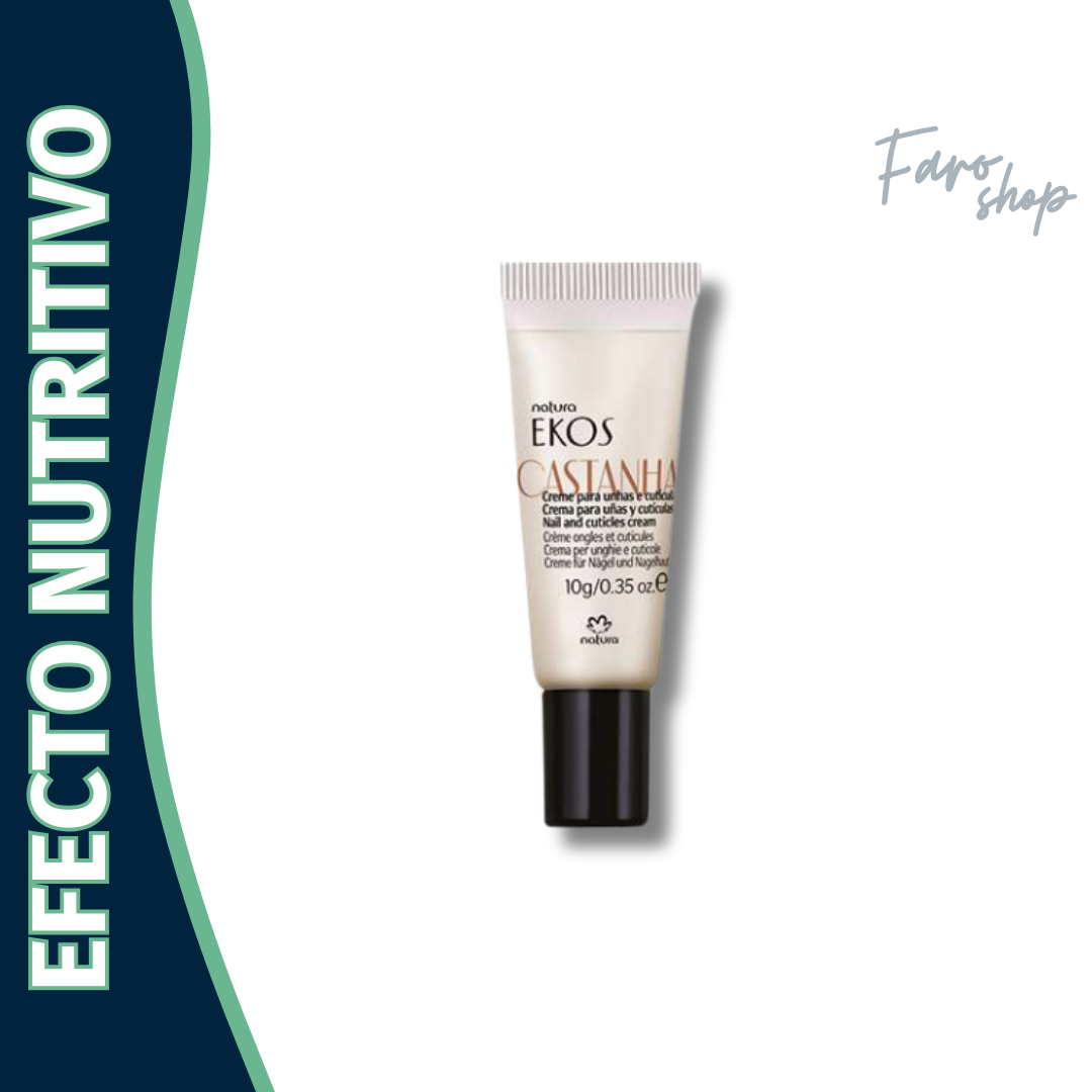 CREMA PARA UÑAS Y CUTICULAS EKOS CASTAÑA