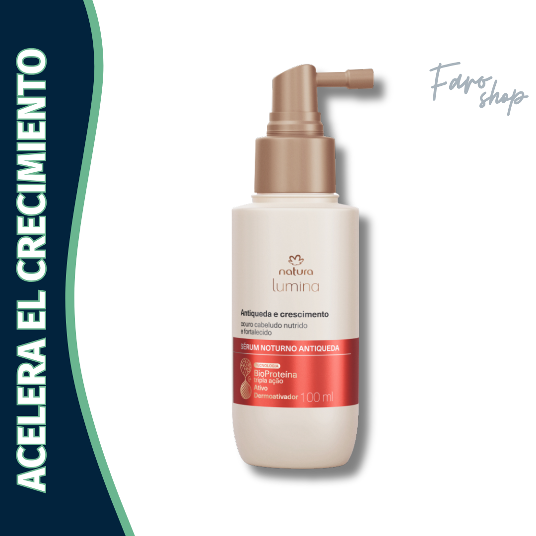 SERUM NOCTURNO LUMINA ANTICAÍDA Y CRECIMIENTO