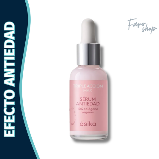 SERUM FACIAL ANTIEDAD TRIPLE ACCION MAX