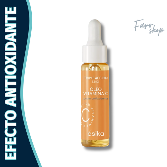 SERUM FACIAL ÓLEO VITAMINA C TRIPLE ACCIÓN MAX