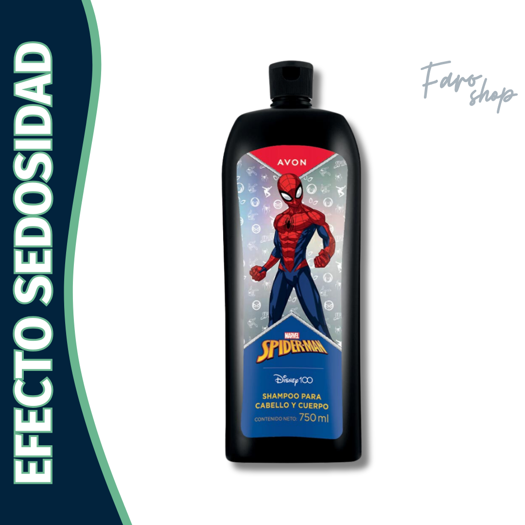 SHAMPOO PARA NIÑO SPIDER-MAN