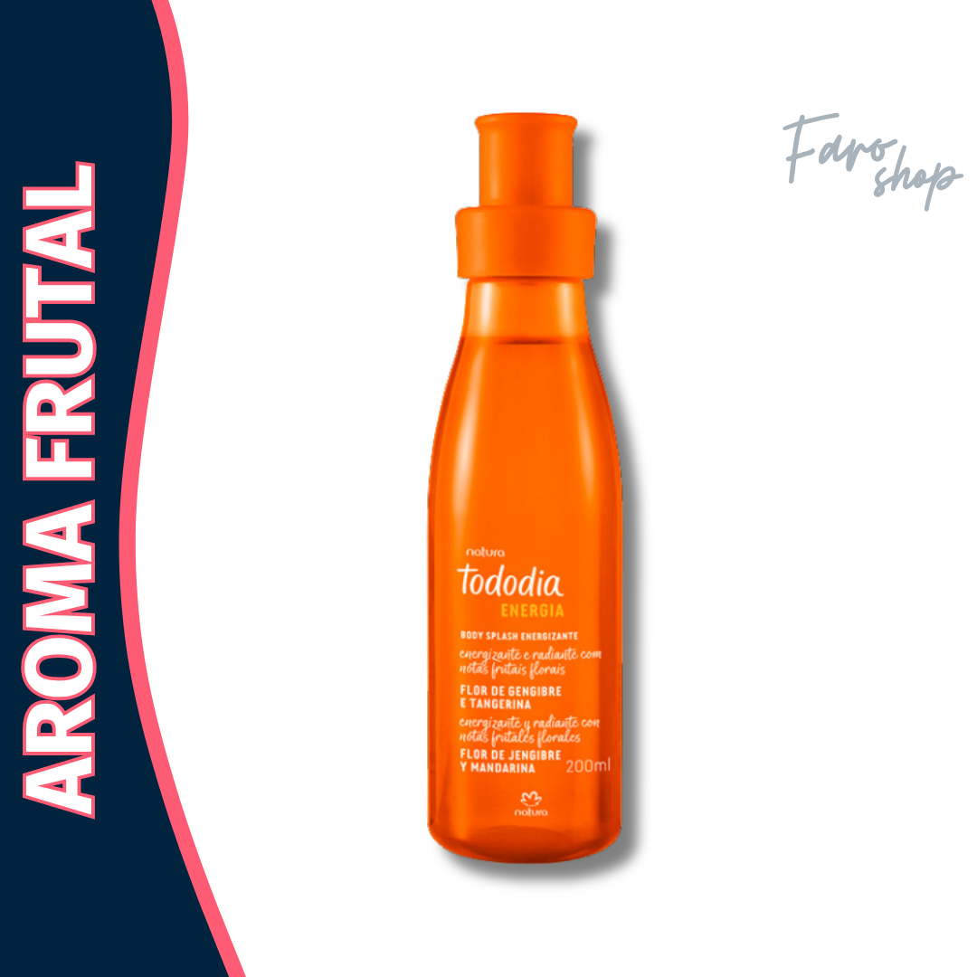COLONIA SPRAY TODODIA FLOR DE JENGIBRE Y MANDARINA