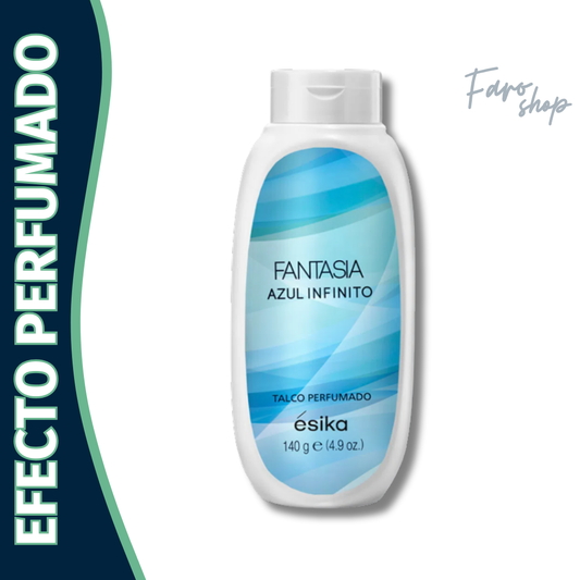 TALCO PERFUMADO FANTASIA AZUL INFINITO
