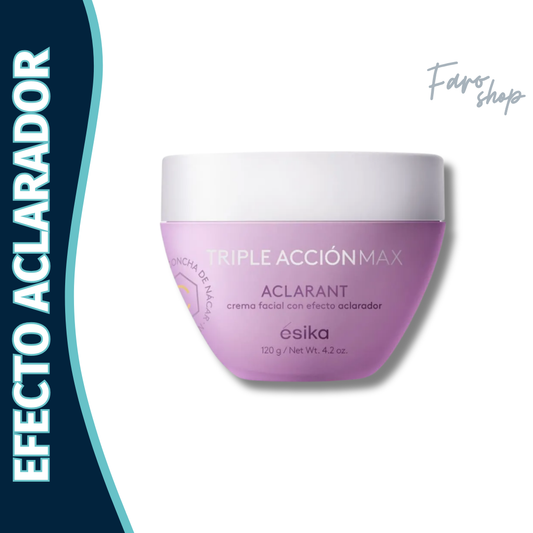 TRIPLE ACCIÓN MAX ACLARANT - 120g