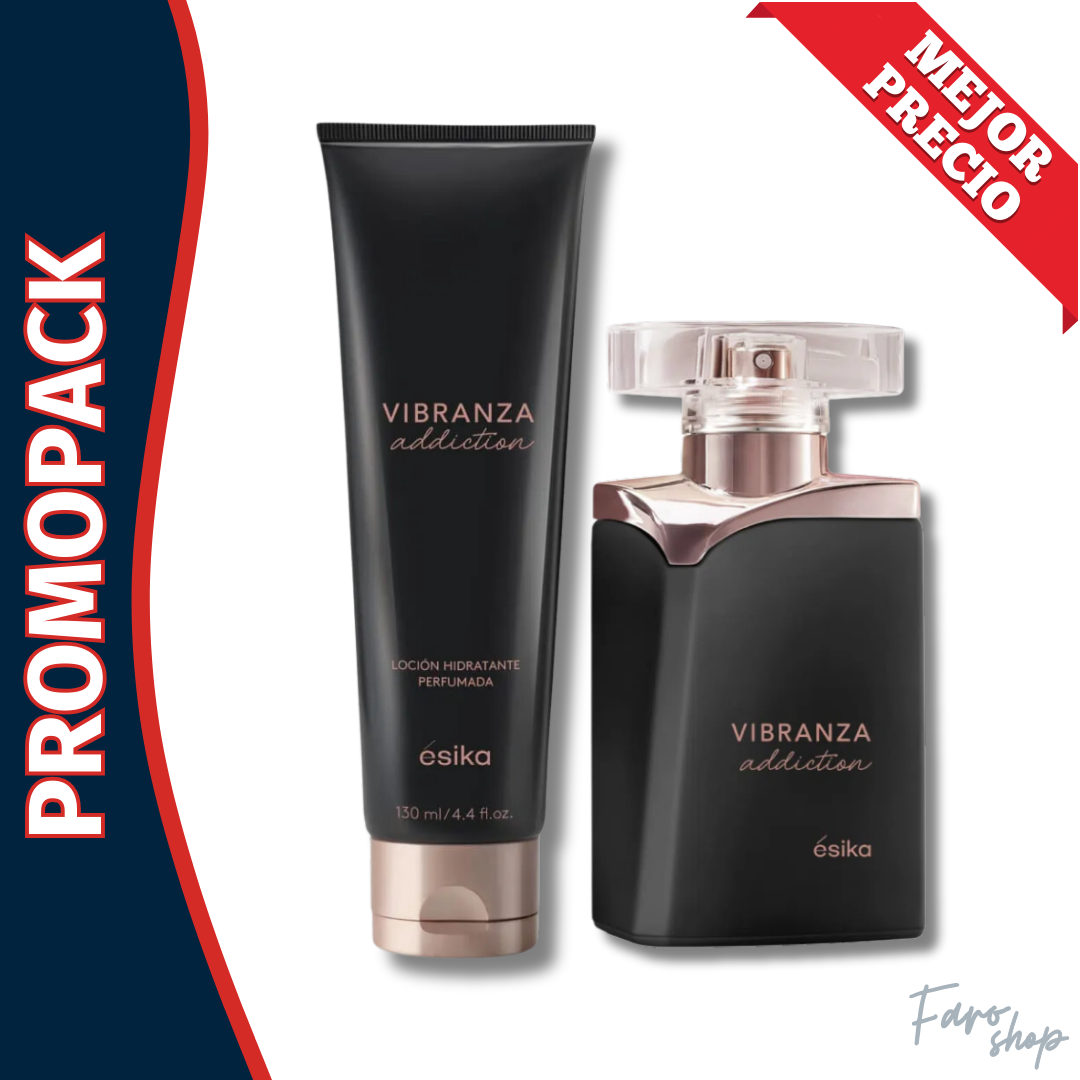 PROMOPACK PERFUME VIBRANZA ADDICTION + CREMA PERFUMADA