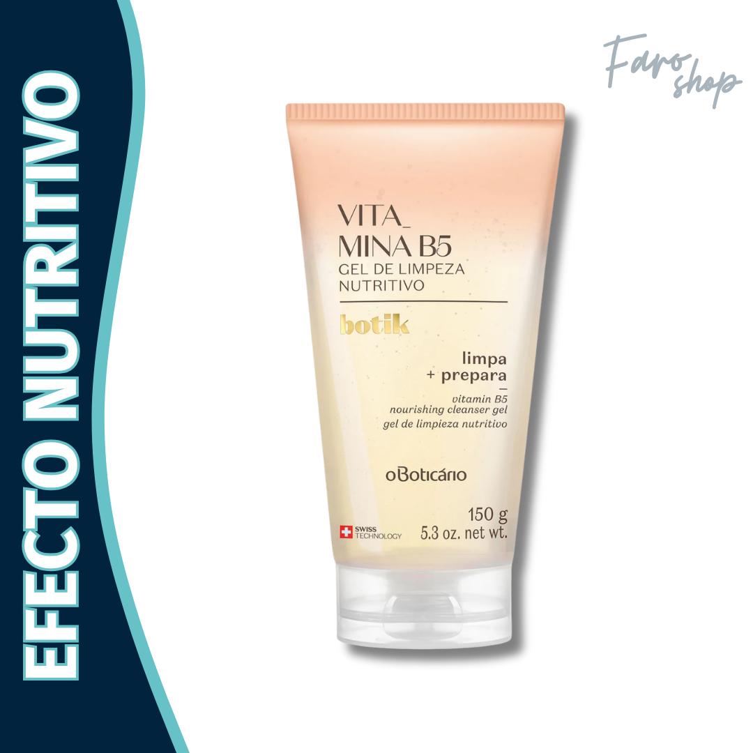 GEL FACIAL DE LIMPIEZA CON VITAMINA B5