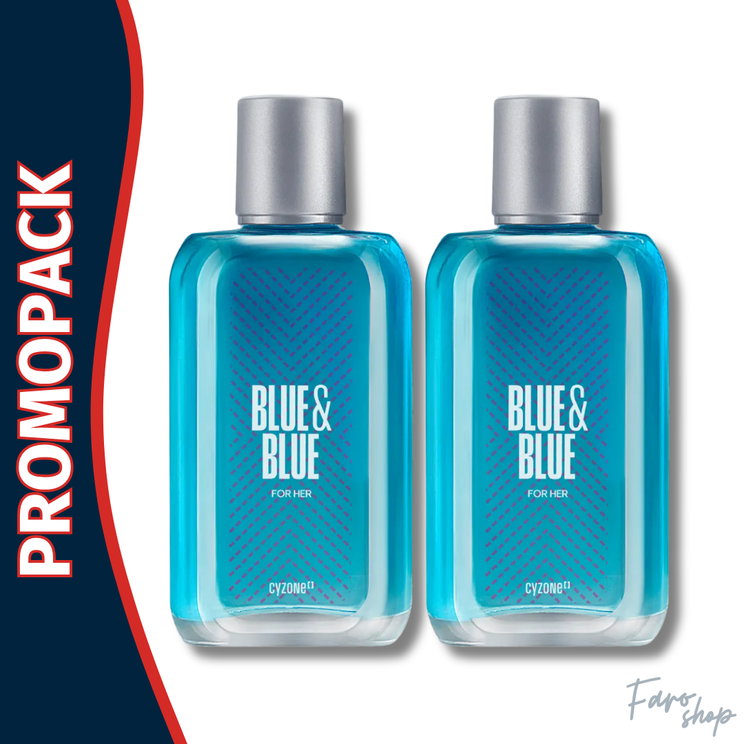 PROMOPACK 2 BLUE & BLUE PARA MUJER