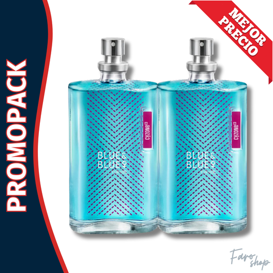 PROMOPACK 2 BLUE & BLUE PARA MUJER