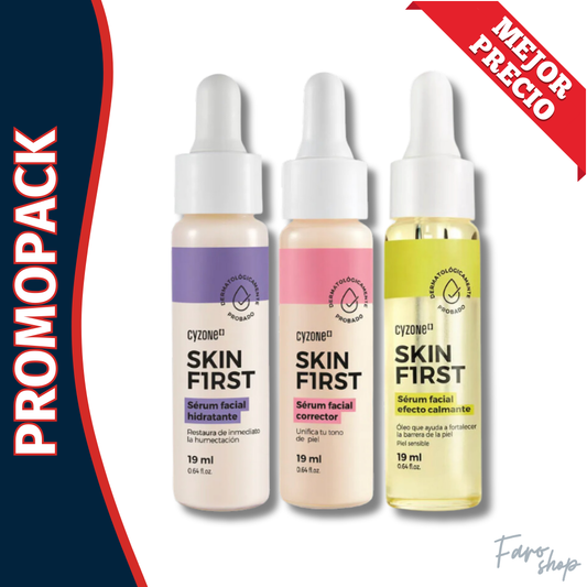 PROMOPACK SKIN FIRST CORRECTOR + HIDRATANTE + CALMANTE