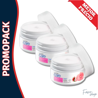 PROMOPACK 3 CREMAS ROSA MOSQUETA