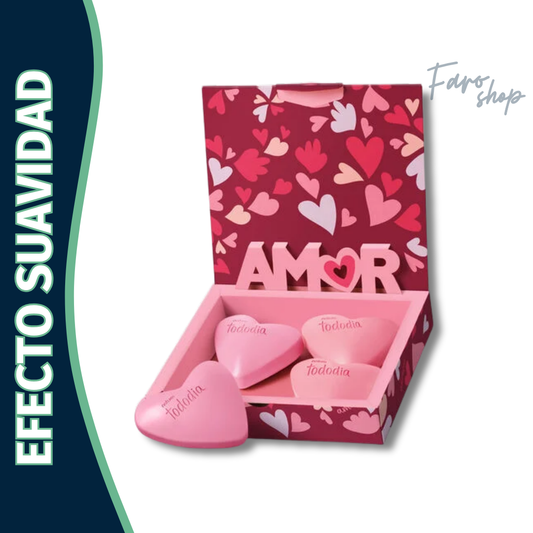 4 JABONES EDICIÓN ESPECIAL MADRES (2 FRUTOS ROJOS + 2 FRAMBUESA Y PIMIENTA ROSA)