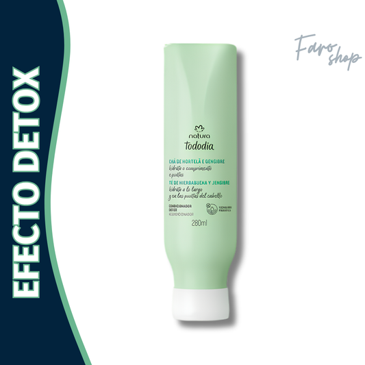 ACONDICIONADOR TODODIA DETOX TÉ DE HIERBABUENA Y JENGIBRE