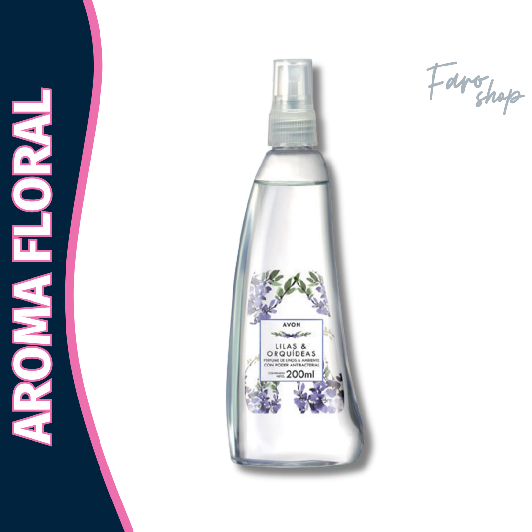 PERFUME PARA LINOS Y AMBIENTE ESENCIA LILAS & ORQUIDEAS
