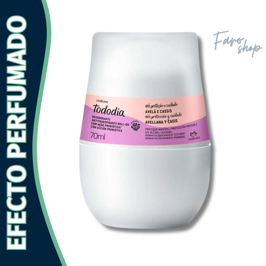 DESODORANTE ROLL-ON TODODIA AVELLANA Y CASIS