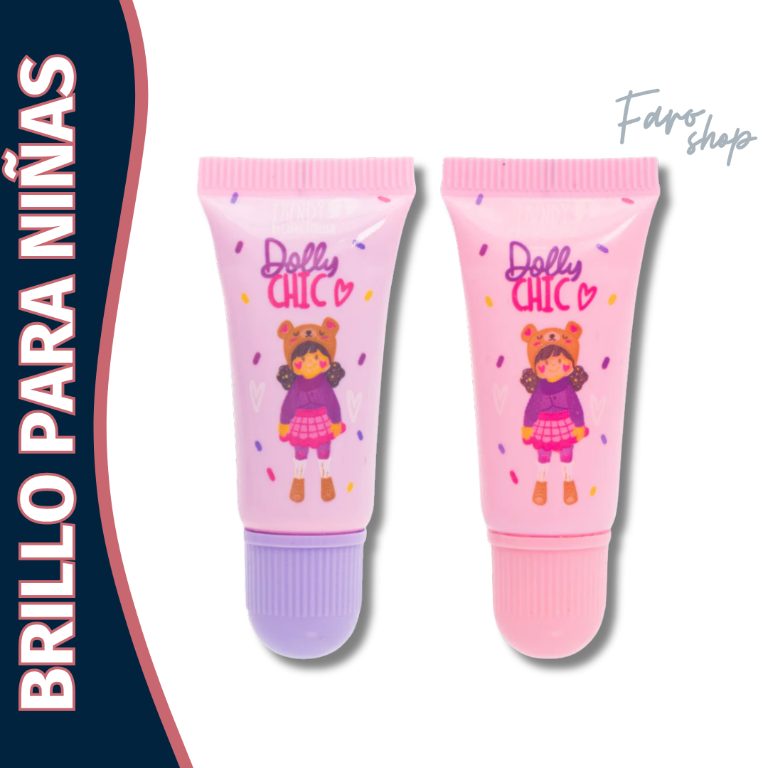 BRILLO PARA NIÑAS DOLLY CHIC