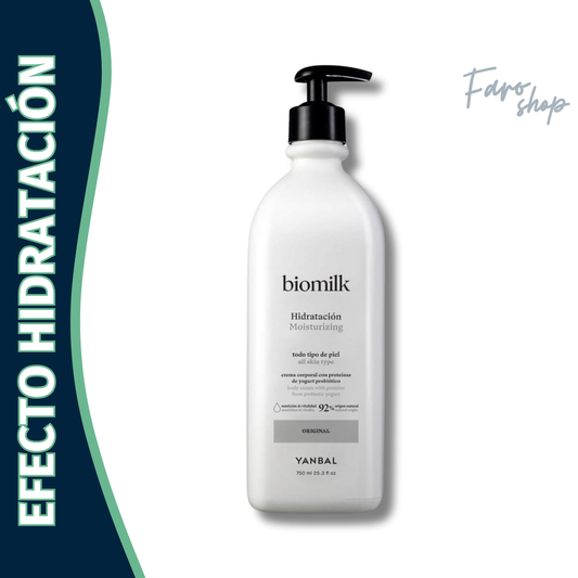 CREMA HIDRATANTE BIOMILK PROTEINAS DE YOGURT