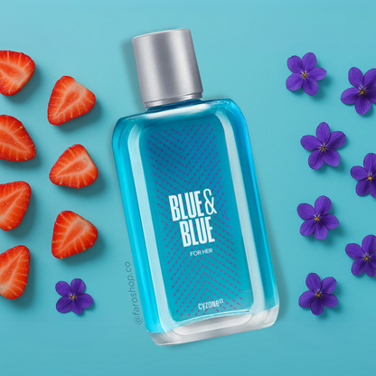 Colonia Blue And Blue Blue Cyzone Hombre Forze Perfumes Cyzone